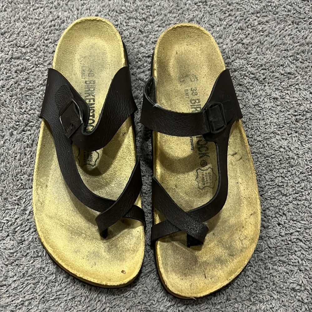 Birkenstock cross cross sandals